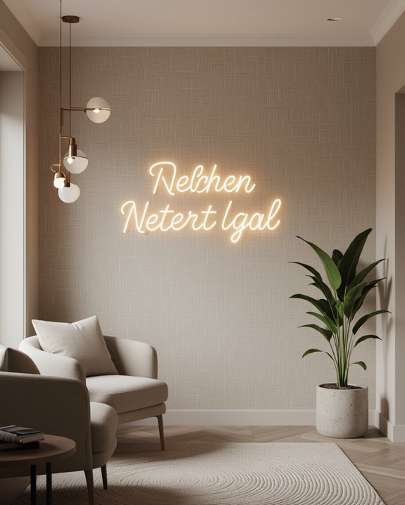 neon sign textured wallpaper