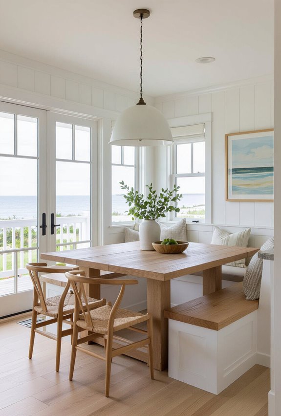 neutral clean coastal ready staging