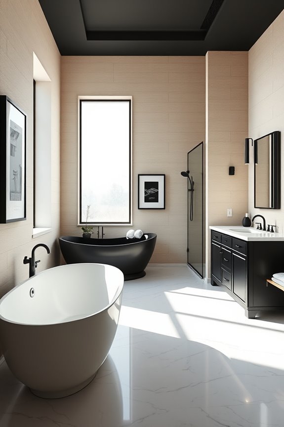 neutral elegance with black