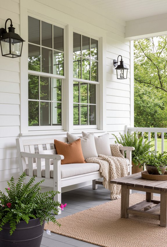 neutral farmhouse with textures