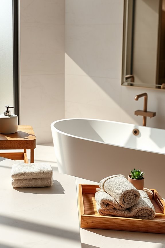 neutral tones enhance elegance