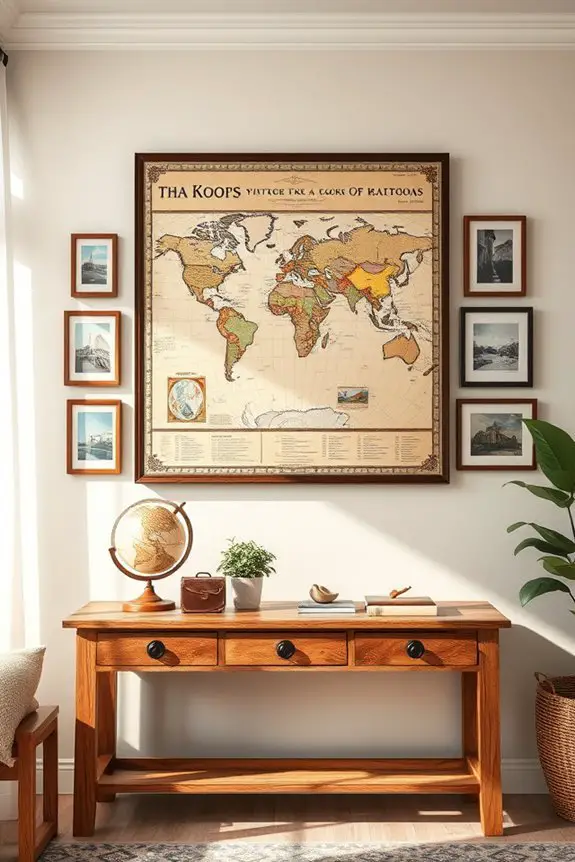 nostalgic adventure wall decor