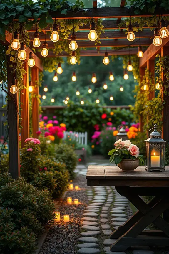 nostalgic garden lighting solution