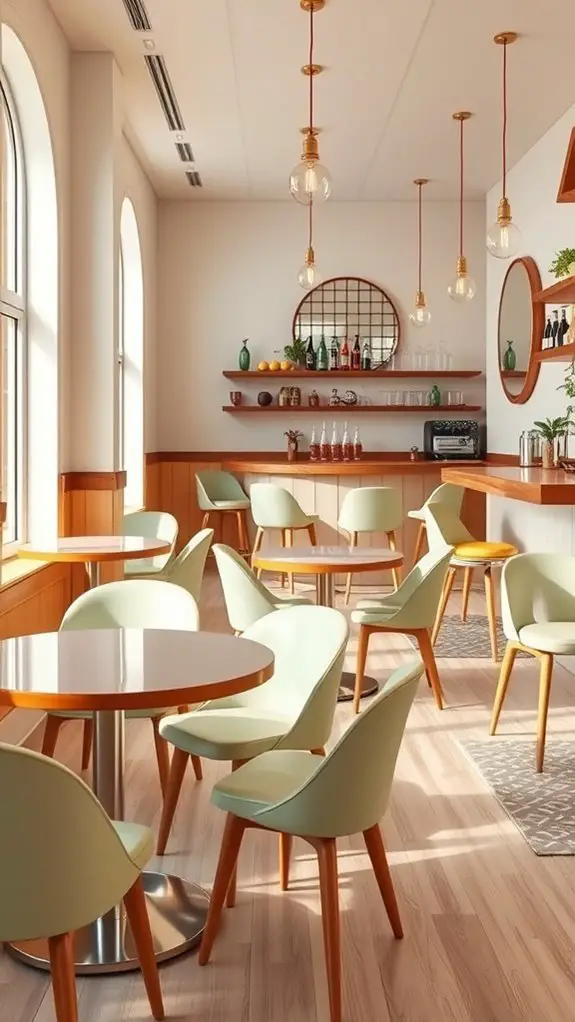 nostalgic retro restaurant design