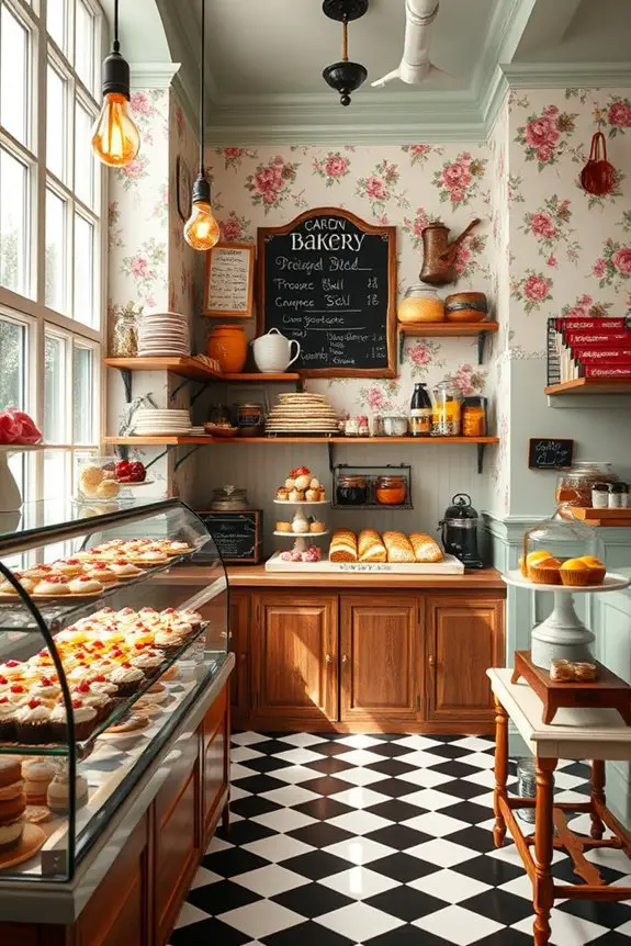 nostalgic vintage bakery design
