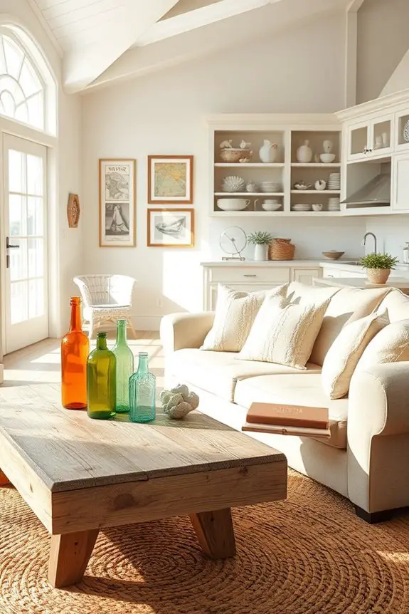 nostalgic vintage beach decor