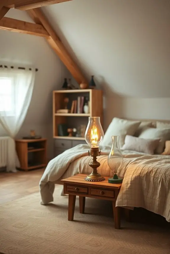 nostalgic vintage lamp decor