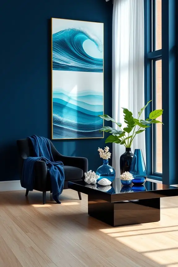 ocean inspired color transformation