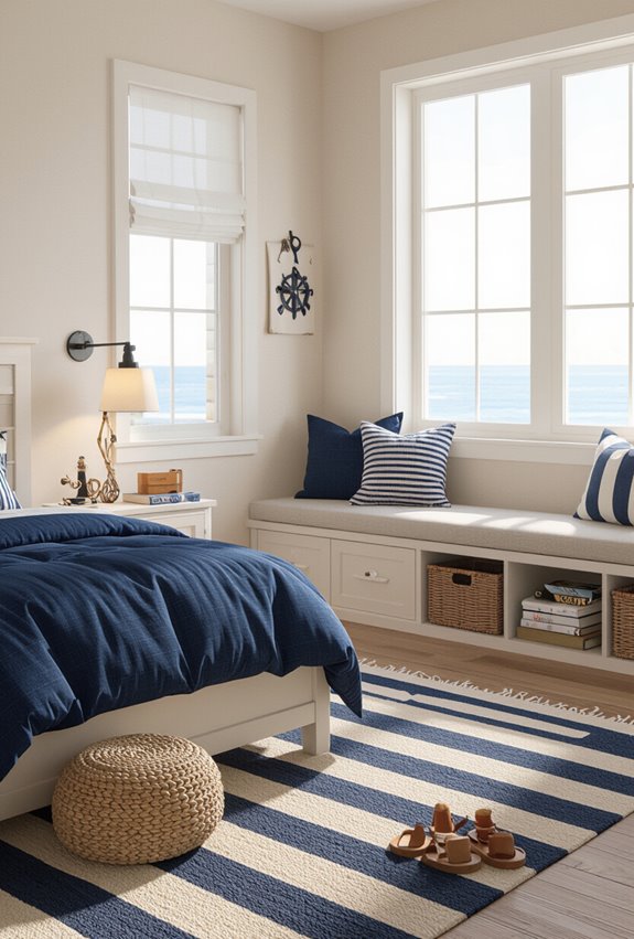 ocean inspired serene decor