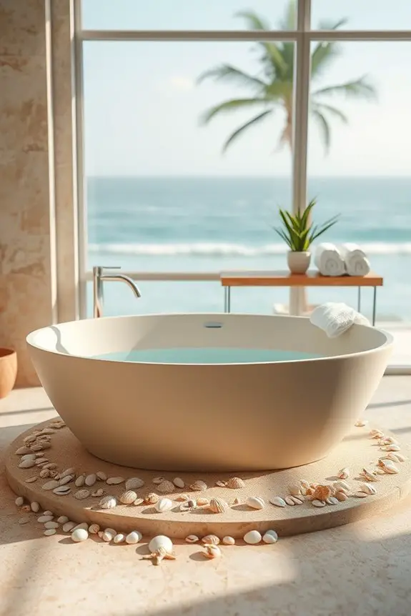 ocean inspired tranquil bathtubs