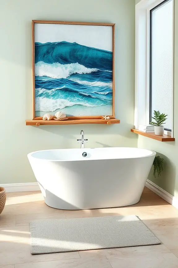ocean themed art decor