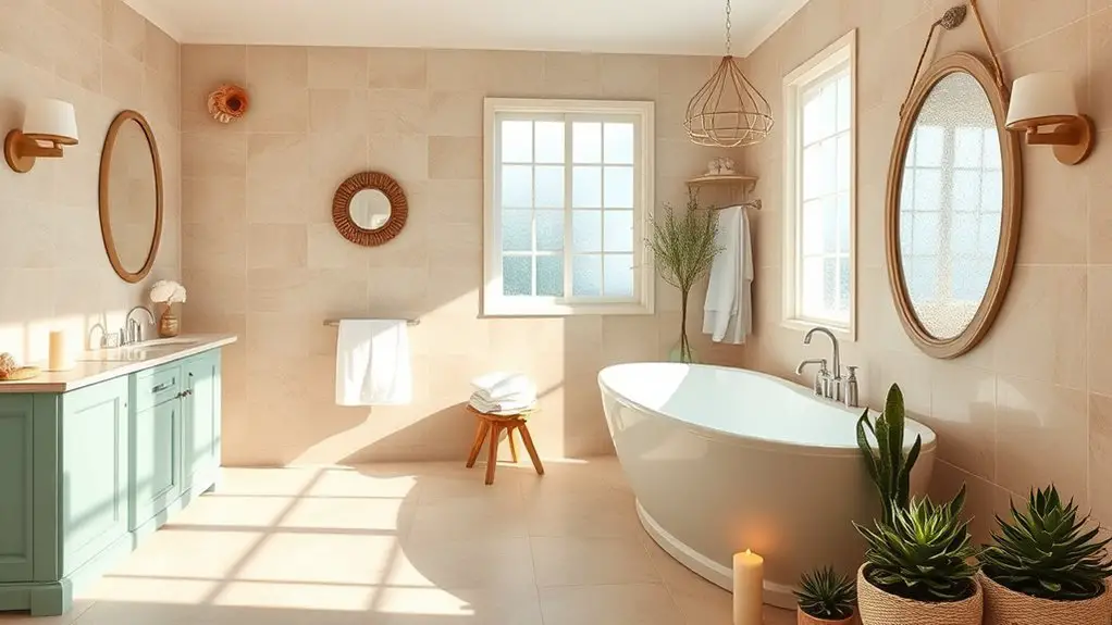 ocean themed bathroom decor ideas
