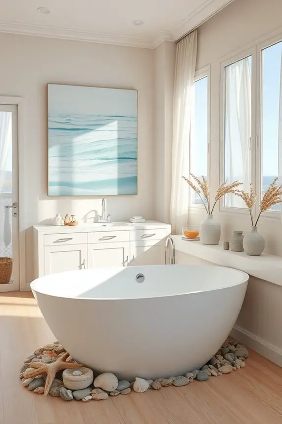 ocean themed bathroom decor