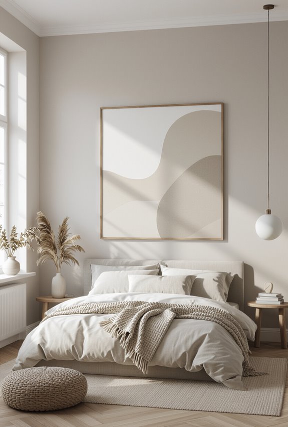 off kilter floor to ceiling gallery