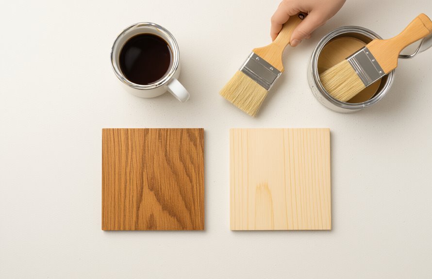 oil vs water finishes