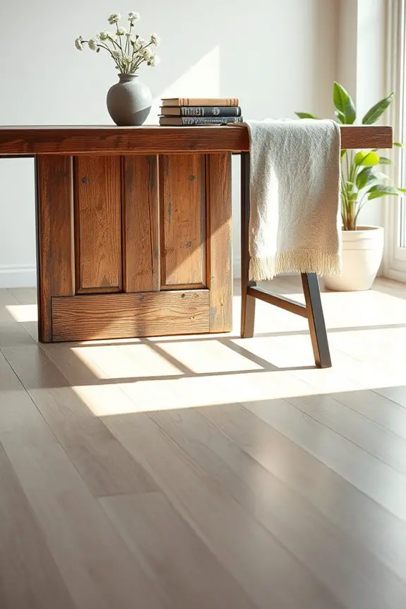 old door table transformation