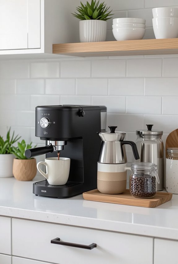 one hour countertop coffee station