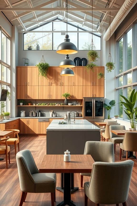 open kitchen coffee experience