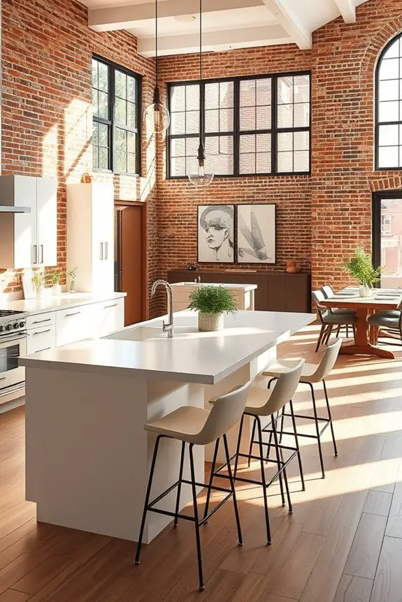 open kitchen design flow