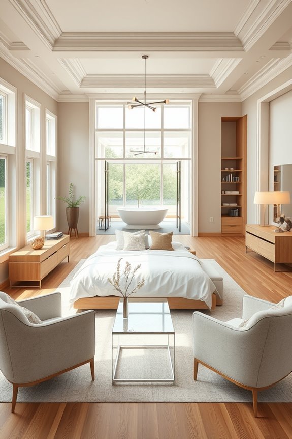 open spacious flexible design