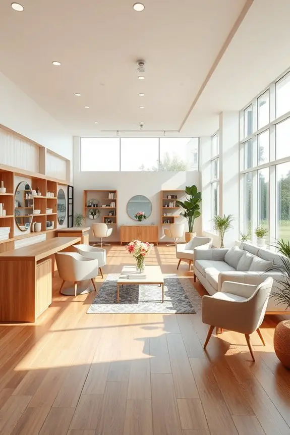 open spacious inviting design