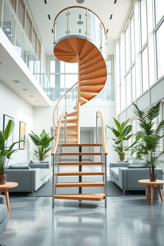 open staircases promote wellness