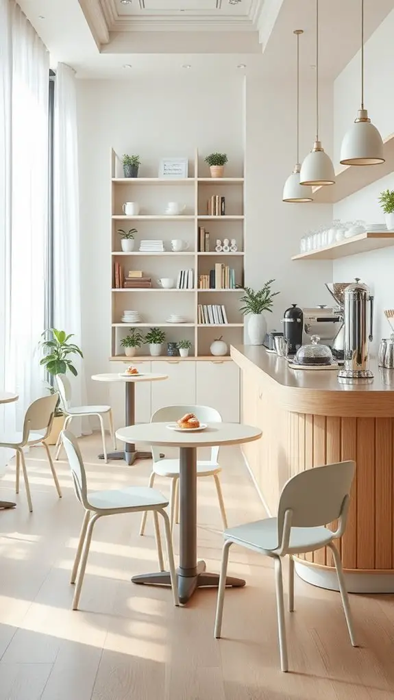 optimized cafe layout design
