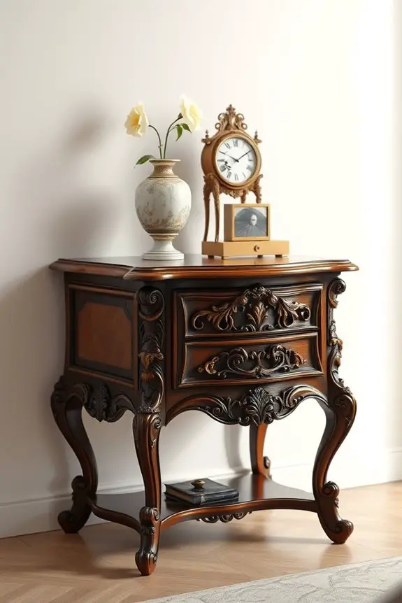 opulent ornate nightstands elegance