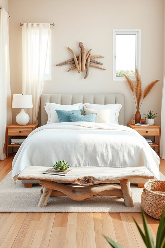 organic driftwood coastal accents
