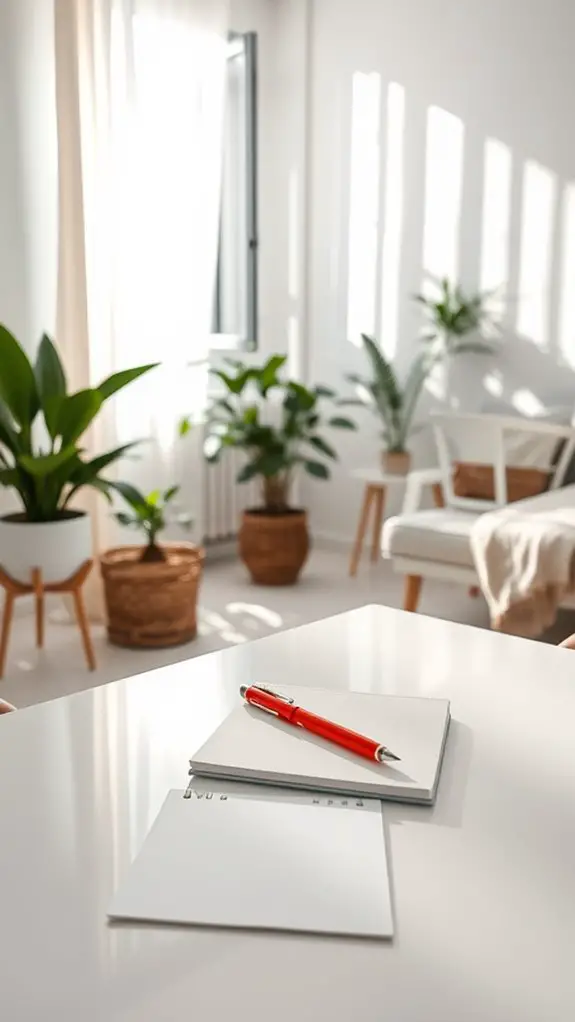 organize and simplify surroundings