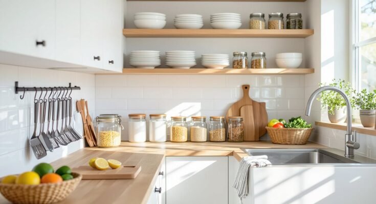 organize kitchen efficiently today