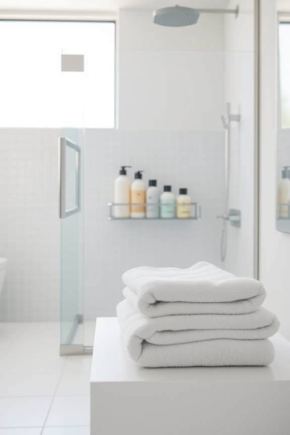organize your shower essentials