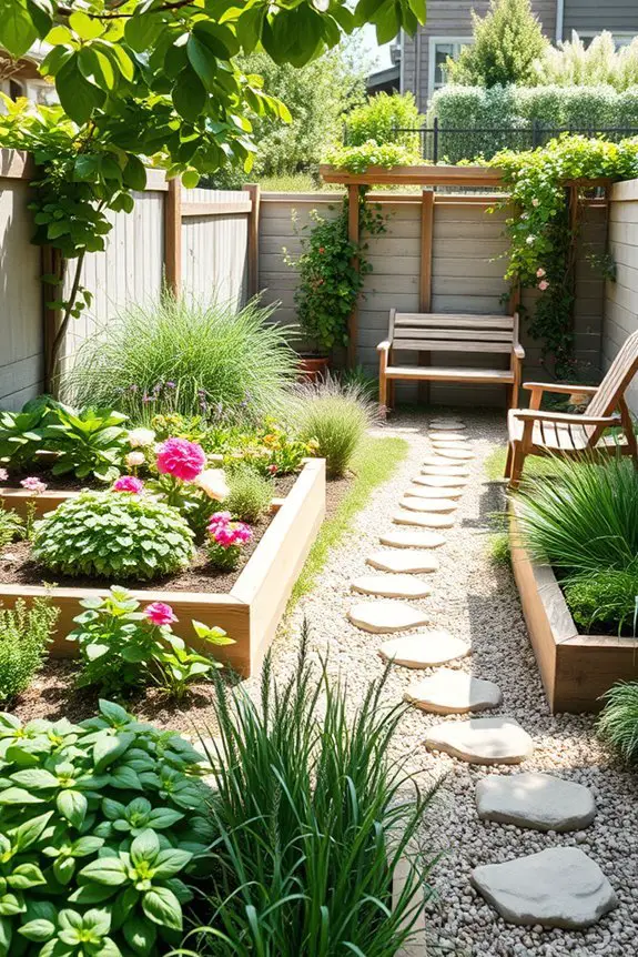 organized garden zones functionality