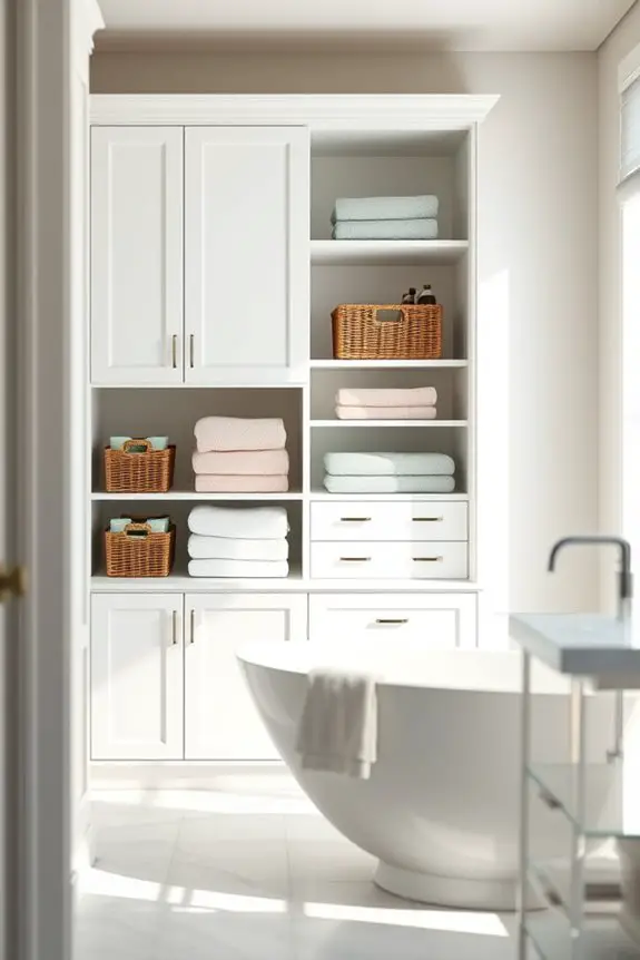 organized linen closet essentials