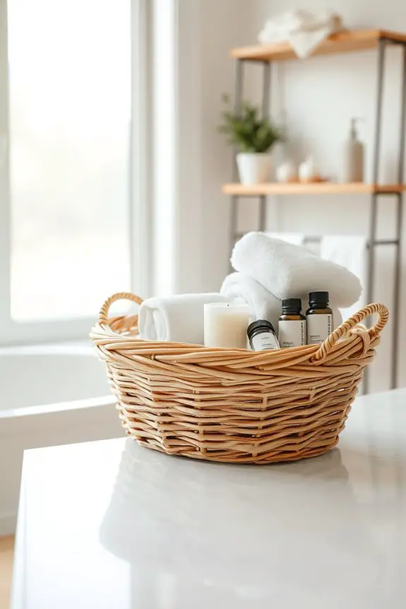 organized luxury self care essentials