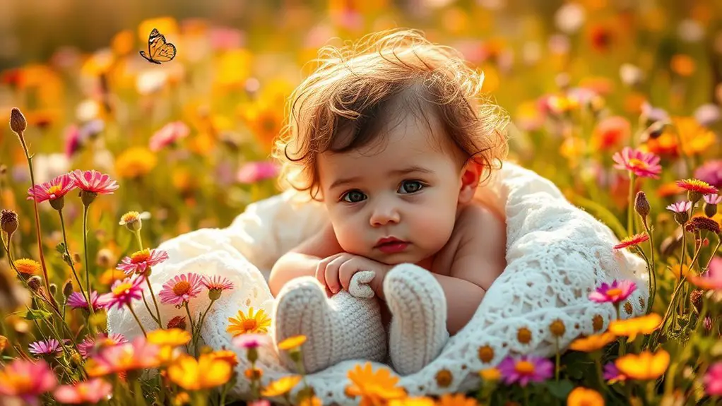 outdoor baby photography ideas