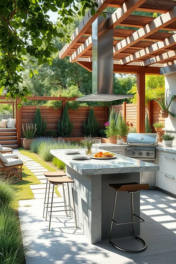 outdoor culinary garden experience