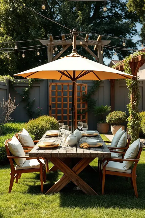 outdoor dining decor ideas