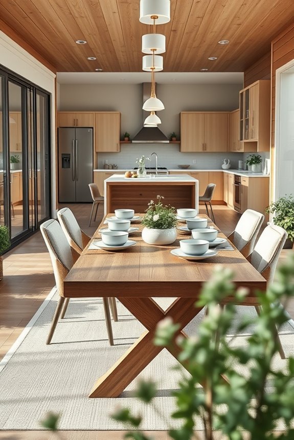 outdoor dining space creation