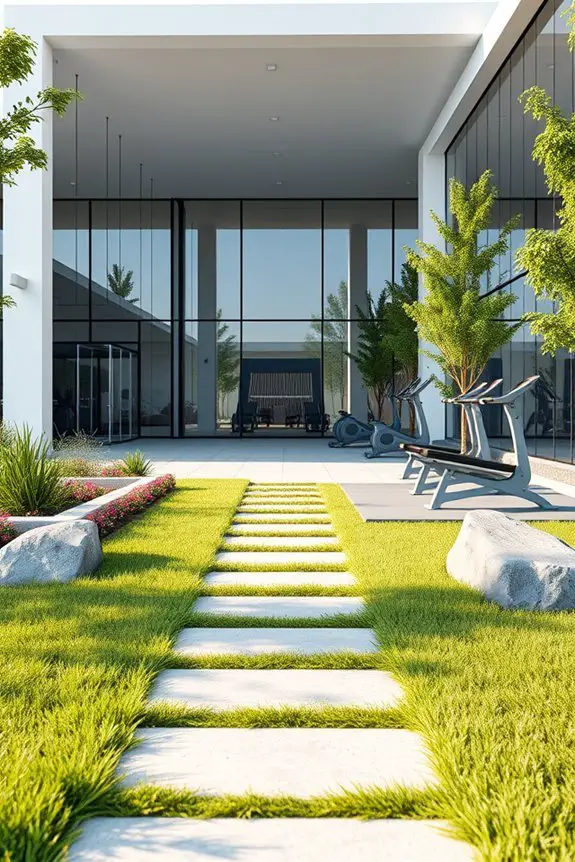 outdoor fitness community spaces