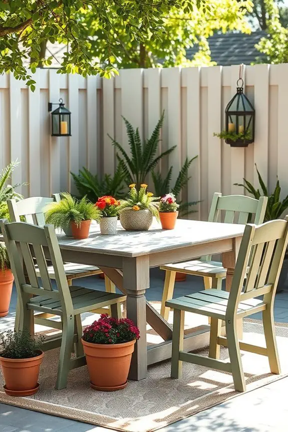 outdoor furniture transformation ideas