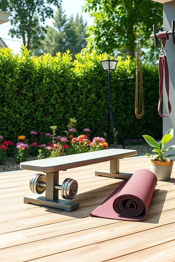 outdoor gym equipment essentials