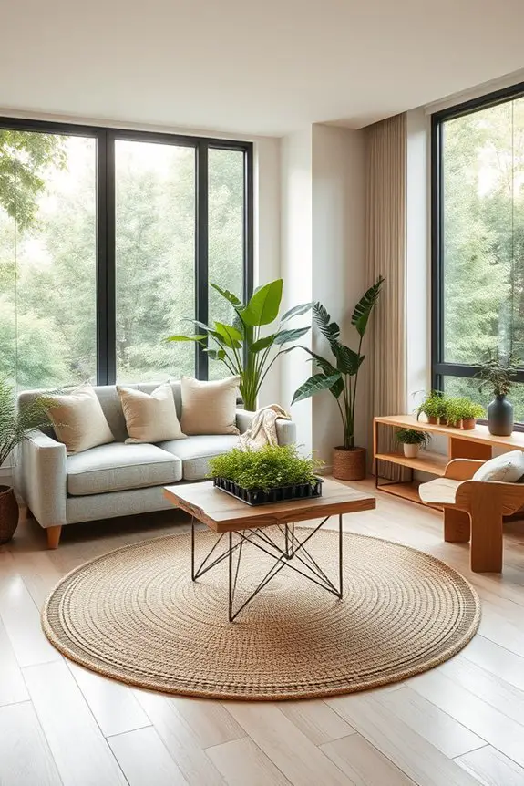 outdoor inspired apartment decor