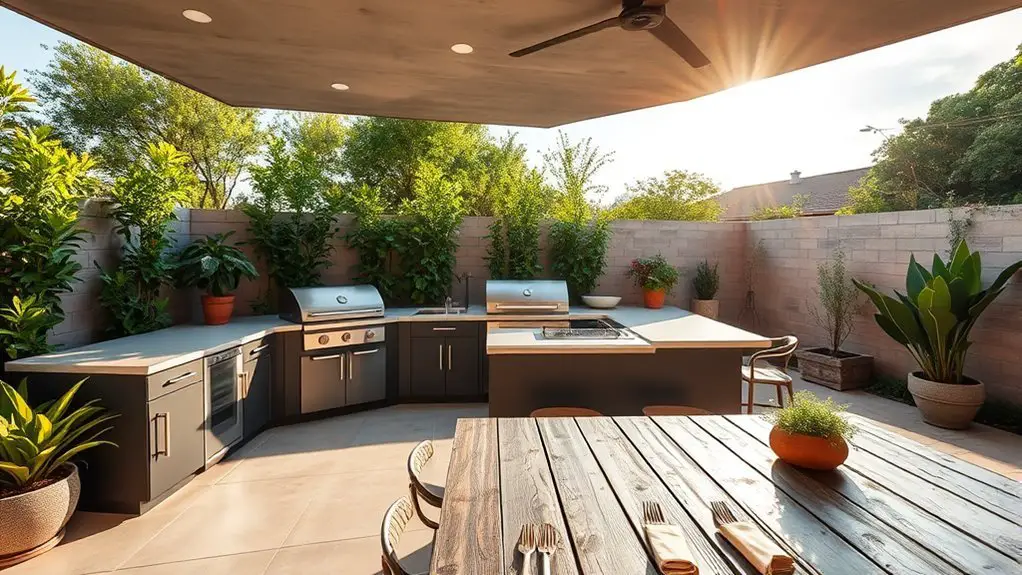 outdoor kitchen design ideas
