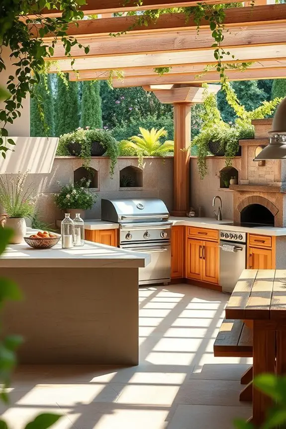 outdoor kitchen design ideas