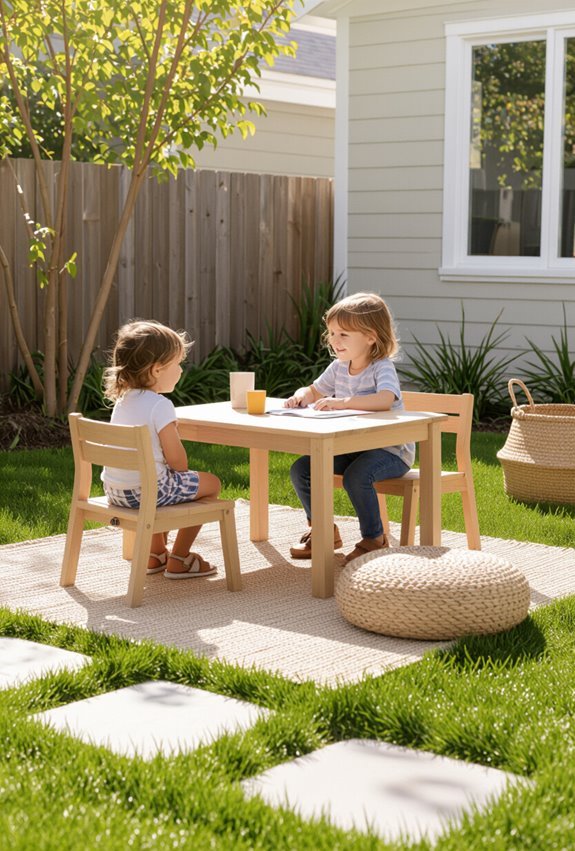 outdoor reading and puzzles