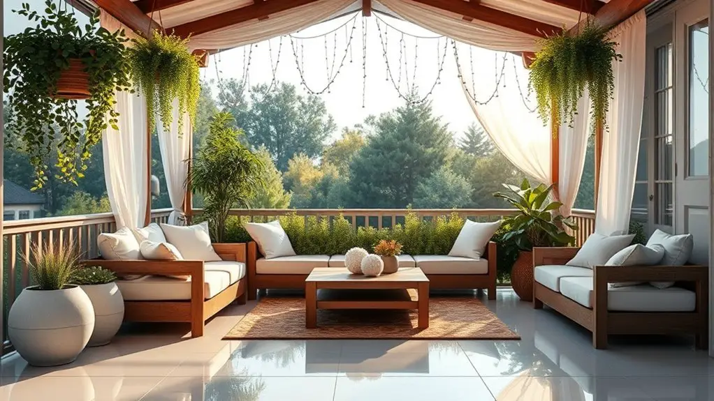 outdoor relaxation balcony ideas