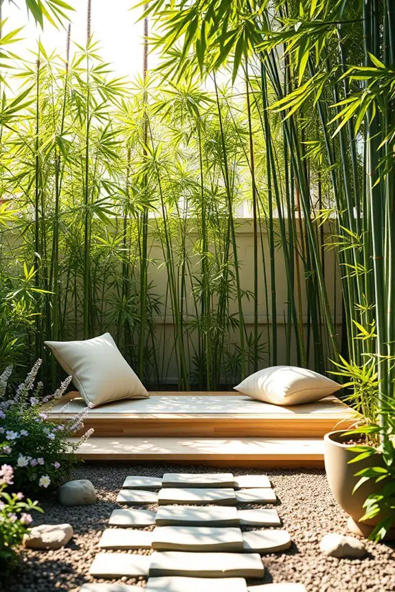 outdoor wellness meditation zones