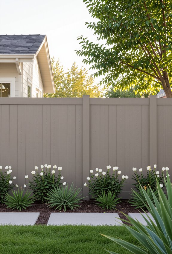 paint or stain fence refresh