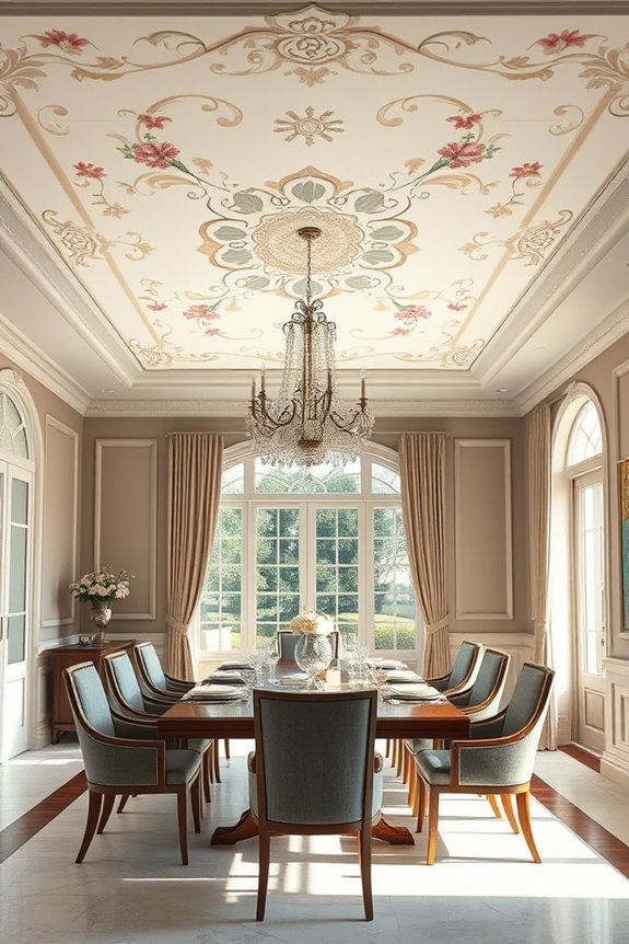 painted ceiling design ideas